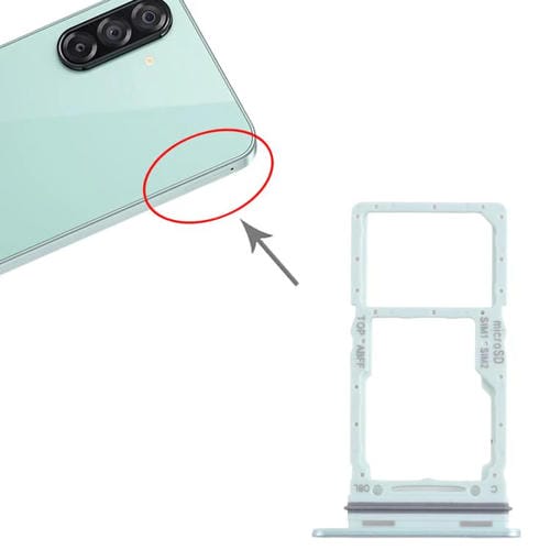 Bandeja Tarjeta SIM + SIM / Micro SD Samsung Galaxy A26 SM-A266B (Verde)