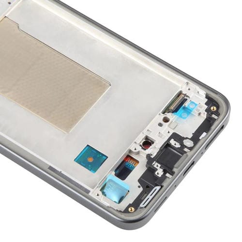 LCD-Bildschirm Samsung Galaxy A36 SM-A366B mit Rahmen (Schwarz)