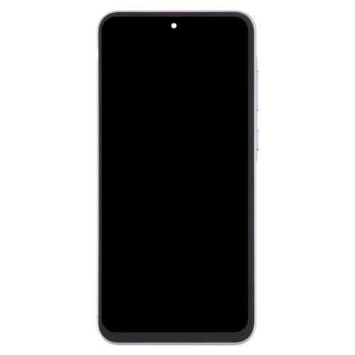 LCD OLED Display Digitizer Komplett mit Rahmen Samsung Galaxy A55 SM-A556B (Rosa)