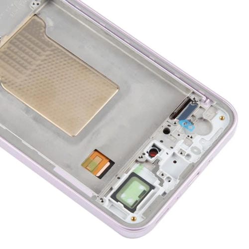 Ecrã LCD OLED Digitalizador Completo com Moldura Samsung Galaxy A35 SM-A356B (Rosa)