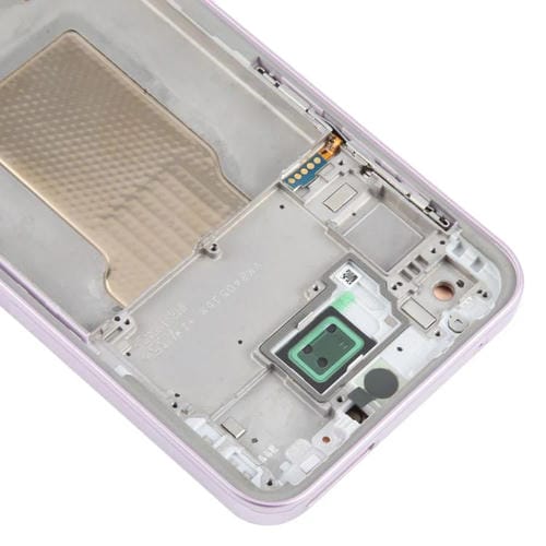 Ecrã LCD OLED Digitalizador Completo com Moldura Samsung Galaxy A35 SM-A356B (Rosa)