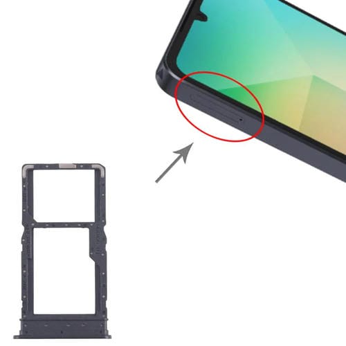 Bandeja Tarjeta SIM Samsung Galaxy A06 5G SM-A066B (Negro)