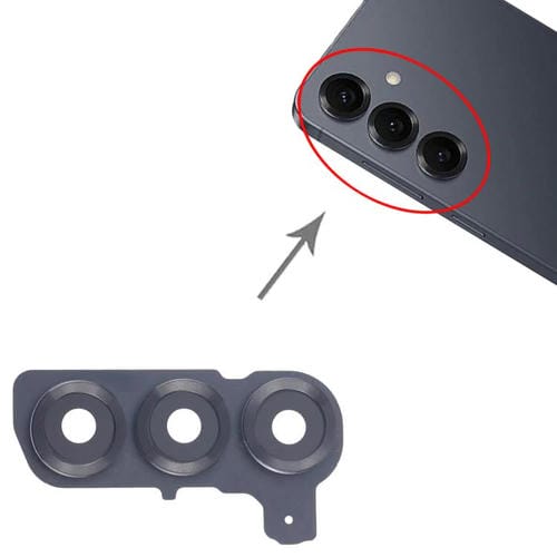 Lente de Cámara Trasera Samsung Galaxy S25 SM-S931B (Negro) (10 Unidades)