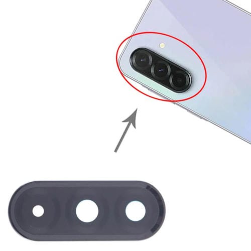 Lente Câmara Traseira Samsung Galaxy A36 SM-A366B (Preto) (10 Unidades)