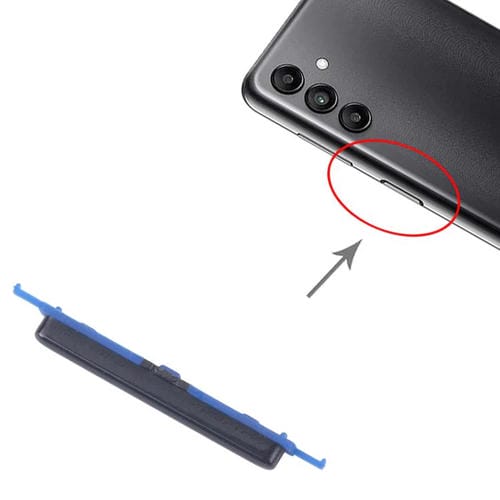 Botones de Control de Volumen Samsung Galaxy A04s SM-A047F (Negro) (10 Unidades)