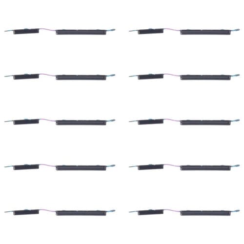 Botones de Encendido y Volumen Samsung Galaxy A04e SM-A042F (10 Unidades) (Negro)
