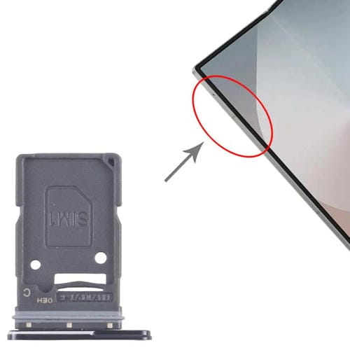 SIM Card Tray Samsung Galaxy Z Fold7 SM-F966U USA Version (Black)