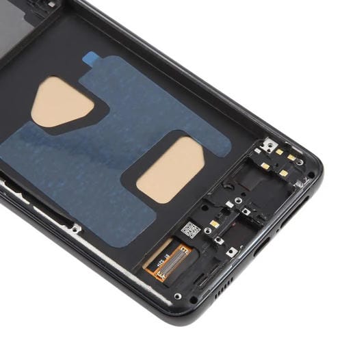 Pantalla LCD TFT de 6,58 pulgadas para Samsung Galaxy S21+ SM-G996B, digitalizador completo con marco, sin identificación de huellas dactilares (negro)