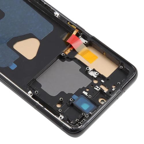 Pantalla LCD TFT de 6,58 pulgadas para Samsung Galaxy S21+ SM-G996B, digitalizador completo con marco, sin identificación de huellas dactilares (negro)