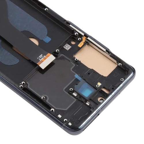 Pantalla LCD TFT de 6,58 pulgadas para Samsung Galaxy S20+ SM-G985F, digitalizador completo con marco, sin identificación de huellas dactilares (negro)