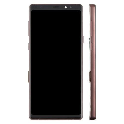 Pantalla LCD TFT de 6,33 pulgadas con digitalizador y marco para Samsung Galaxy Note9 SM-N960F (dorado)