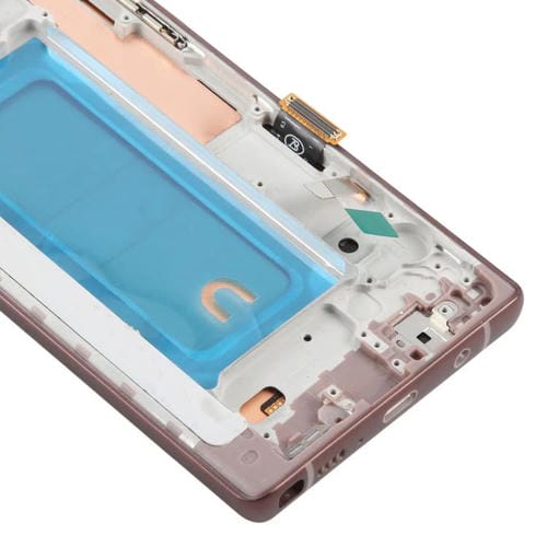 Pantalla LCD TFT de 6,33 pulgadas con digitalizador y marco para Samsung Galaxy Note9 SM-N960F (dorado)