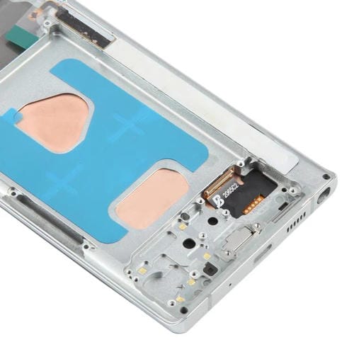 Pantalla LCD TFT de 6,6 pulgadas para Samsung Galaxy Note20 SM-N980F, digitalizador completo con marco, sin identificación de huellas dactilares (verde)