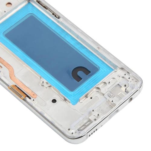 Pantalla LCD TFT de 5,7 pulgadas con digitalizador y marco para Samsung Galaxy S8 SM-G950F (plateada)