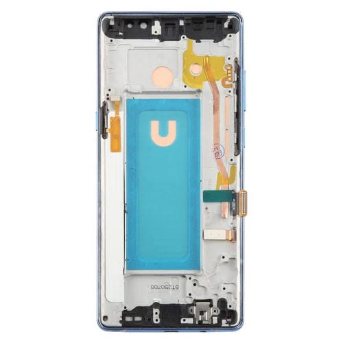 Pantalla LCD TFT de 6,25 pulgadas con digitalizador y marco para Samsung Galaxy Note 8 SM-N950F (azul)