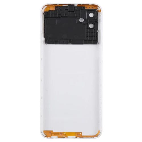 Carcasa trasera con tapa para lente de cámara para Samsung Galaxy A04 SM-A045F (blanca)