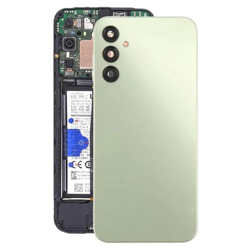 Carcasa trasera con tapa para lente de cámara para Samsung Galaxy A14 5G SM-A146B (verde)
