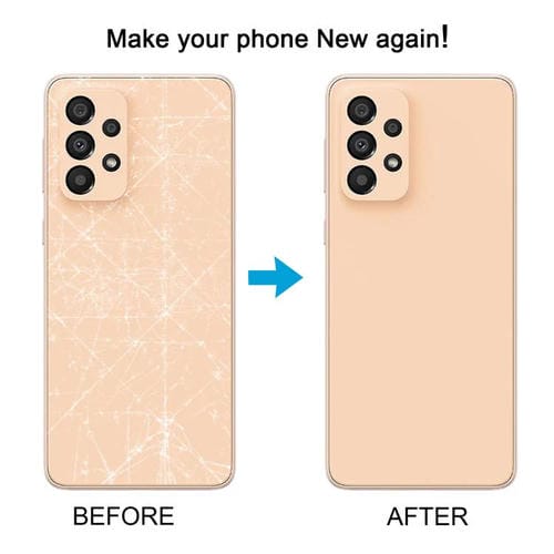 Carcasa trasera para Samsung Galaxy A33 SM-A336B (azul)