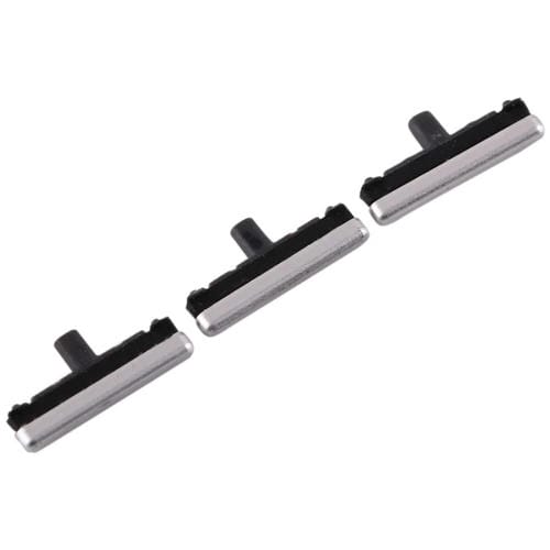 Jogo de Teclas Laterais Samsung Galaxy S7 Edge Botões (Prata)