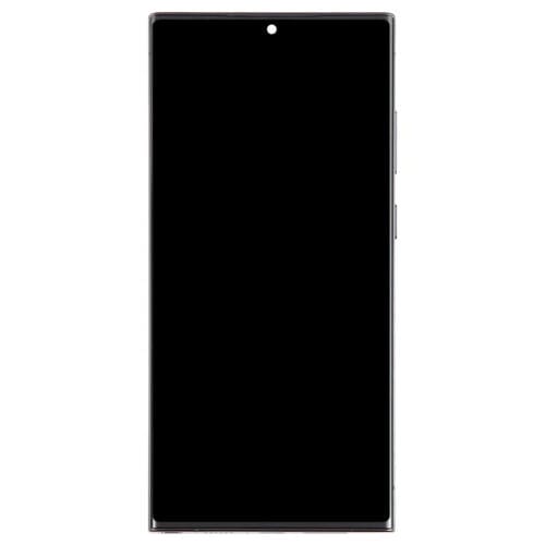 LCD-Bildschirm und Rahmen Samsung Galaxy S23 Ultra SM-S918U (Schwarz) (US-Version)
