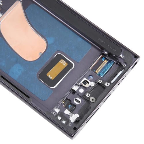 LCD-Bildschirm und Rahmen Samsung Galaxy S23 Ultra SM-S918U (Schwarz) (US-Version)