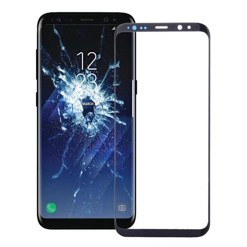 Écran Avant Lentille en Verre avec Adhésif OCA Samsung Galaxy S8 (Transparent)