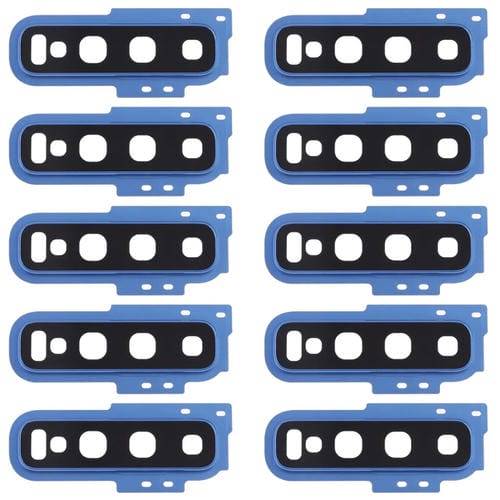 Copertura della lente della fotocamera Samsung Galaxy S10 (10 pezzi) (Blu)