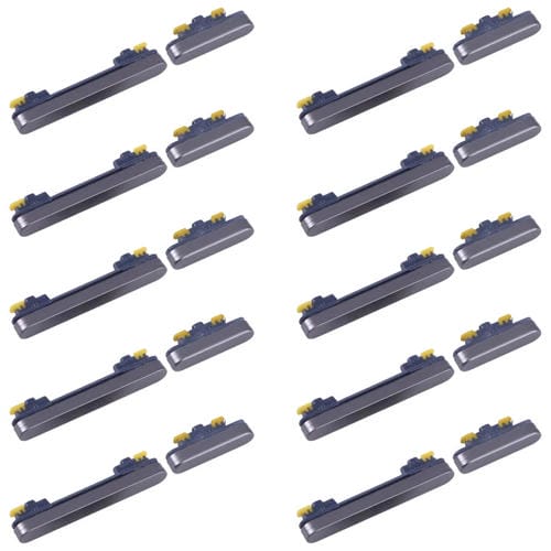 Bouton d'alimentation et de volume Samsung Galaxy S23 FE SM-S711B (10 pièces) (Noir)