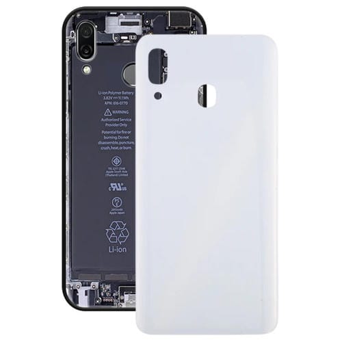 Tampa Traseira da Bateria Samsung Galaxy A30 (Branco) Modelos SM-A305F/DS A305FN/DS A305G/DS A305GN/DS