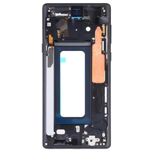 Placa de Bisel de Marco Medio con Teclas Laterales Samsung Galaxy Note 9 (Negro)