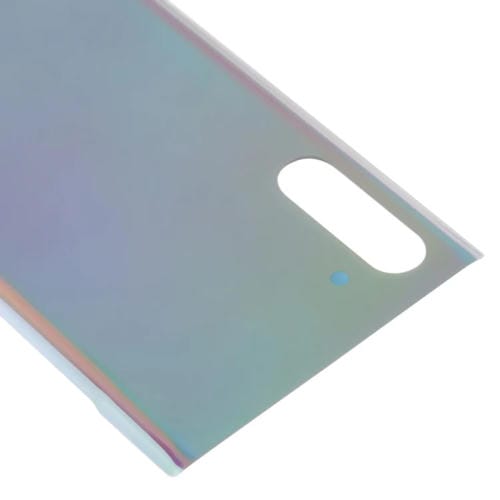Dos de couverture de batterie Samsung Galaxy Note 10 (Argent)