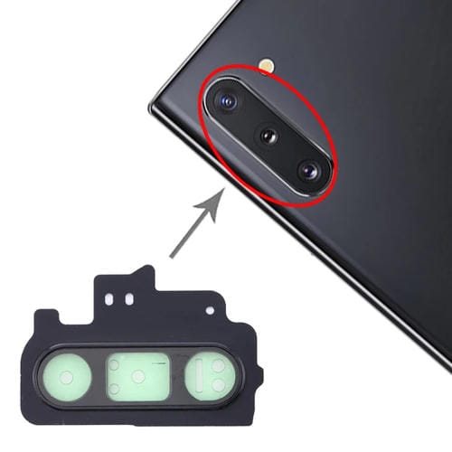 Camera Lens Cover Samsung Galaxy Note 10 (10 Pieces) (Black)