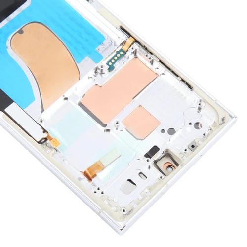 Pantalla Completa OLED 6,78 Pulgadas Samsung Galaxy S23 Ultra 5G SM-S918B EU Edition con Marco (Plateado)