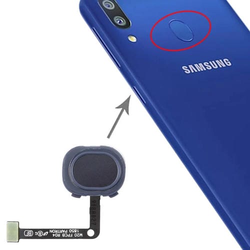 Cable Flex Sensor Huellas Dactilares Samsung Galaxy M20 (Negro)