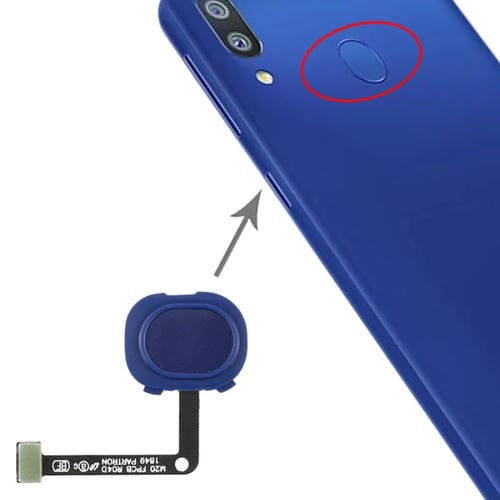 Cable Flex Sensor Huellas Dactilares Samsung Galaxy M20 (Azul)