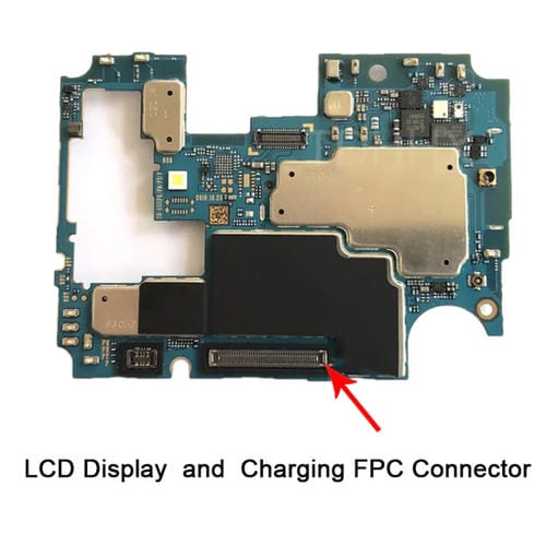 FPC-Verbindung LCD-Bildschirm (10 Stück) Samsung Galaxy A51 Hauptplatine
