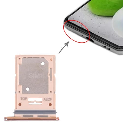 SIM-Karten- und Micro-SD-Fach Samsung Galaxy A53 5G SM-A536B (Gold)