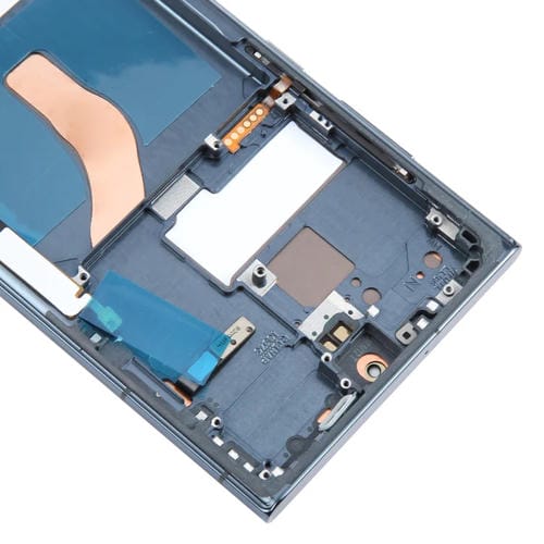 Écran LCD OLED 6,78 pouces Samsung Galaxy S22 Ultra 5G SM-S908B Édition UE avec cadre (vert)