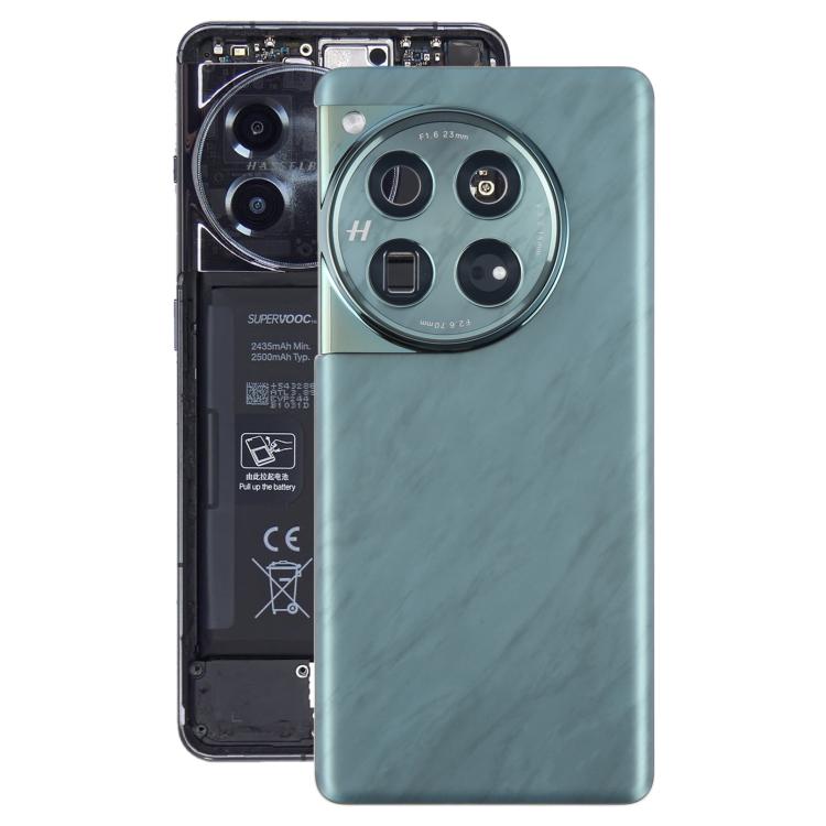 Coperchio posteriore della batteria in vetro OnePlus 12 PJD110 CPH2573 CPH2581 con obiettivo della fotocamera