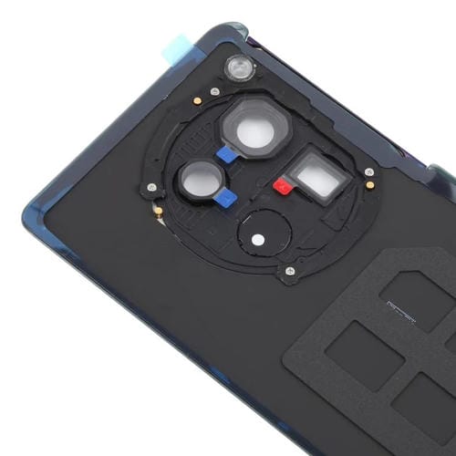Couvercle arrière de batterie en verre OnePlus 12 PJD110 CPH2573 CPH2581 avec lentille de caméra