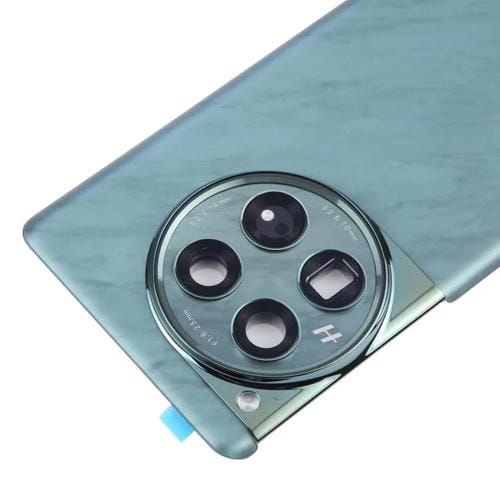 Couvercle arrière de batterie en verre OnePlus 12 PJD110 CPH2573 CPH2581 avec lentille de caméra