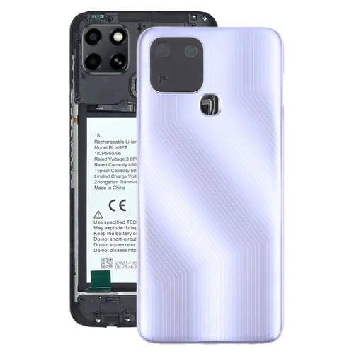 Couvercle arrière de batterie d'origine Infinix Smart 6 X6511 (Violet)