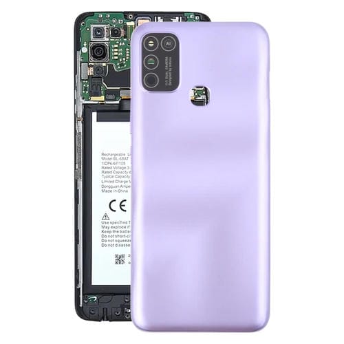 Couvercle arrière de batterie d'origine Infinix Hot 10 Play (Violet)