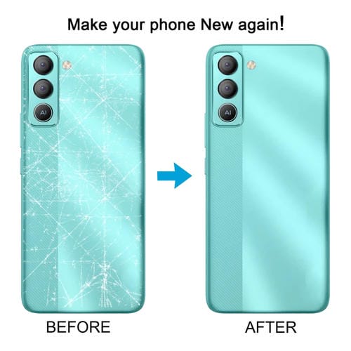 Rückseite des Akkudeckels Tecno Pop 5 Lte (Grün) Original