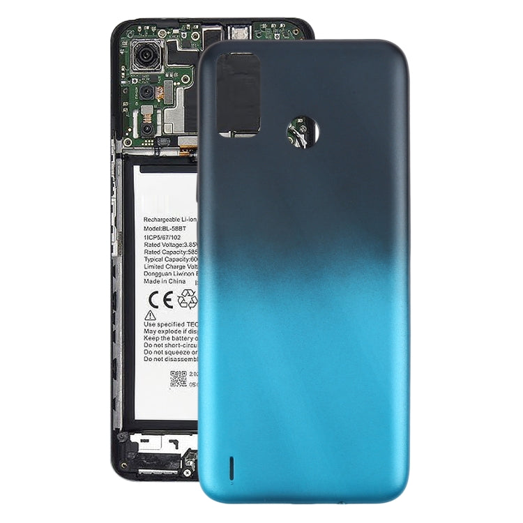 Couvercle arrière de batterie d'origine Tecno Spark 6 Go (vert)