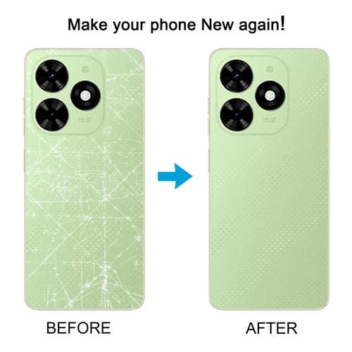 Coperchio Posteriore della Batteria Tecno Spark Go (Verde)