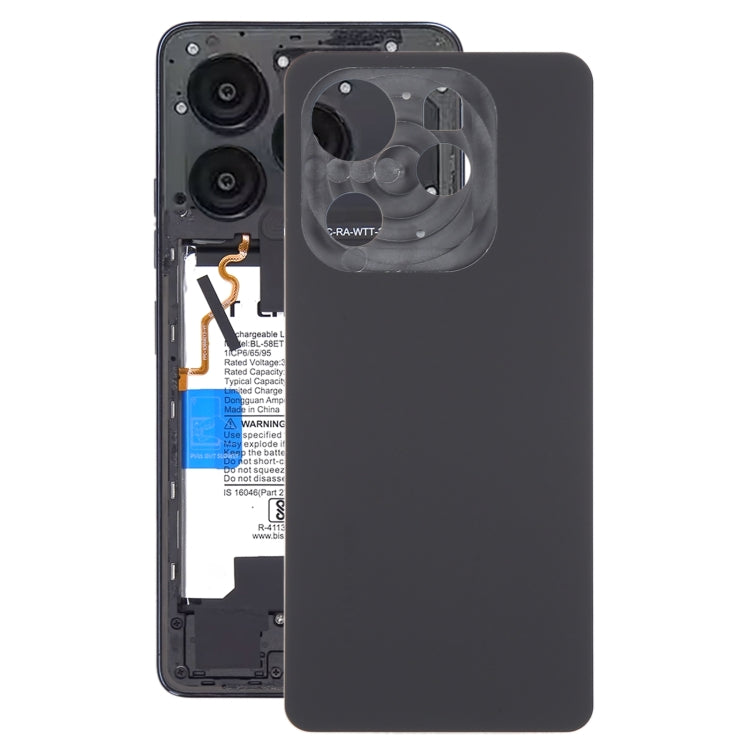 Couvercle arrière de batterie d'origine Tecno Spark 20 Pro (Noir)