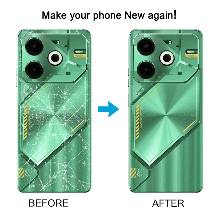 Coperchio Posteriore della Batteria Originale Tecno Pova 6 Neo 4G (Argento)