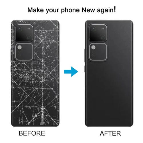 Rückseitige Batterieabdeckung mit Kameraglasabdeckung Vivo S18 5G (Grün)