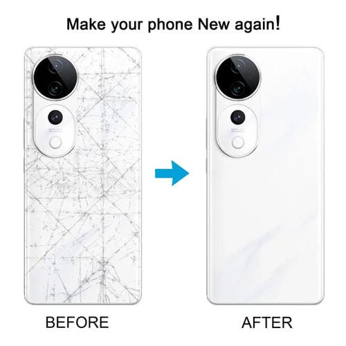 Couvercle arrière de batterie Vivo S19 Pro (Noir)